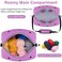 IBFUN Crochet Yarn Knitting Bag 2 Pcs Yarn Storage Organizer Crocheting Bags for Beginners with Shoulder Strap for Knit Accessories Needles Hooks
