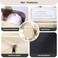 Nestchic Expandable Crochet BagAntiTangle Yarn Storage Organizer Durable Knitting Project Bags for Crocheting Accessories Portable Travel Yarn Bag for Knitters Crochetersldeal Gift for Womenkhaki