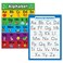 Palace Learning 2 Pack ABC Alphabet Manuscript Writing Poster Set LAMINATED 18 x 24