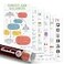 Quarterhouse 6 Poster US Government and Civics Set A Set Social Studies Classroom Learning Materials for K12 Students and Teachers 12 x 18 Inches Made in USA