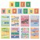 SweetzerOrange Sweetzer Orange Set of 8 Motivational Posters in Spanish BIENVENIDOS Letters for Teachers Students Language Charts That Inspire Laminated Growth Mindset Banners for Classroom 11x14