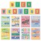 SweetzerOrange Sweetzer Orange Set of 8 Motivational Posters in Spanish BIENVENIDOS Letters for Teachers Students Language Charts That Inspire Laminated Growth Mindset Banners for Classroom 11x14