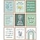 Lincia 9 Pcs Green Mental Health Posters Boho Office Decor Motivational Counselor Psychology Posters 8 x 10 in