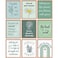 Lincia 9 Pcs Green Mental Health Posters Boho Office Decor Motivational Counselor Psychology Posters 8 x 10 in
