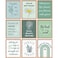 Lincia 9 Pcs Green Mental Health Posters Boho Office Decor Motivational Counselor Psychology Posters 8 x 10 in