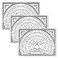 Palace Learning 3 Pack Family Tree Chart To Fill In 6 Generation Genealogy Poster Blank Fillable Ancestry Chart Version 2 18 x 24