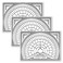 Palace Learning 3 Pack Family Tree Chart To Fill In 6 Generation Genealogy Poster Blank Fillable Ancestry Chart Version 2 18 x 24