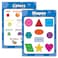 Palace Learning Palace Curriculum Shapes Colors Poster Chart Set for Kids Laminated 18 x 24