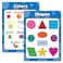 Palace Learning Palace Curriculum Shapes Colors Poster Chart Set for Kids Laminated 18 x 24