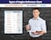 ZOCO Types of Angles Poster Geometry Math Anchor Chart Laminated 17 x 22 Classroom Reference for Middle High School