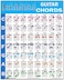 QMG Guitar Chord Poster 24x30 Educational Reference Guide for Beginners 56 Color Coded Chords printed on nontearing vinyl paper Made in USA Tube shipping