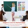 SweetzerOrange SO Math Posters for Elementary School Arithmetic Classroom Displays Learning Space Prints for Mathematics Number Charts for Middle Institute Study Section Decor Inspirational Notices