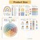 Nigifter 10 Calming Corner Posters for Kids Boho Calm Down Corner Classroom Decorations Mental Health Poster for Toddlers Feeling Charts Poster Kids Educational Posters Classroom Teacher Must Haves fo