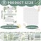 QOUBAI 12pcs Reading Comprehension Classroom Posters Eucalyptus English Language Arts Bulletin Board Chart Decor Reading Corner Poster for Elementary Middle High School Wall Decor Classroom Must Haves