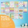 SweetzerOrange SO ELA Posters for Middle Elementary School Grammar Charts for Learning Space Parts of Speech Signs for Study Area High Institution English Displays Writing Process Banners for Acade