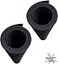 The Foamory 2Pack Shape Retention EVA Cosplay Foam 6mm Thick Black XLarge 35x59 High Density EVA Craft Foam Sheets Premium 85 kgm3 Heat Shape Material for DIY Con or Halloween Costumes
