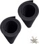 The Foamory 2Pack Shape Retention EVA Cosplay Foam 6mm Thick Black XLarge 35x59 High Density EVA Craft Foam Sheets Premium 85 kgm3 Heat Shape Material for DIY Con or Halloween Costumes