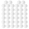 FFchuanhe FFchanhe 40 Pack 3 Inch Foam Balls for Crafts Polystyrene Foam Balls for School Project Weddings Christmas Home Decoration White