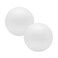 FFchuanhe 2 Pcs Craft Foam Balls 8 Inch Polystyrene Smooth Round Balls for Arts and Crafts Supplies School Project Wedding Holiday Party White