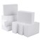 AMZQNART 8 Pack Crafts Foam Blocks 6x4x2 Square Polystyrene Foam Bricks for Art Sculpting Flower Arrangements Sculpture Modeling School and Home DIY