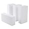 AMZQNART 4 Pack Craft Foam Blocks 8x4x2 Square Polystyrene Foam Bricks for Art Sculpting Flower Arrangements Sculpture Modeling School and Home DIY