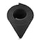 MEARCOOH EVA Foam Cosplay Black 10mm Thick 1mm to 20mm Large 355 x 59 Sheet Premium High Density 86 kgm3 for Cosplay Crafts Projects