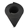 MEARCOOH EVA Foam Cosplay Black 10mm Thick 1mm to 20mm Large 355 x 59 Sheet Premium High Density 86 kgm3 for Cosplay Crafts Projects