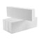 AMZQNART 4pcs Craft Foam Blocks 4122in Polystyrene Blocks Used for Making Modeling Projects Flower Arrangements and DIY School and Home Art Projects in White Color