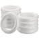 Lyellfe 10 Pieces Foam Wreath Forms 77 Inch Craft Foam Circles Round Polystyrene Rings Craft Foam Wreath Circles for DIY Christmas Holiday Home Decor