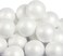 LOMIMOS 24pcs 4 Inch Foam Balls White Craft Balls for Arts Crafts DIY Cratfs School Projects Christmas Easter Home Party Decoration