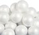 LOMIMOS 24pcs 4 Inch Foam Balls White Craft Balls for Arts Crafts DIY Cratfs School Projects Christmas Easter Home Party Decoration
