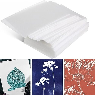 Cholemy 120 Pcs Foam Printing Plates 4 x 6 Inch White Foam Sheets 120 Inch Thick Board Paper Sheets for Card Making Crafting Printing DIY Project Stamp Classroom Scrap Booking