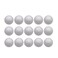 Crafjie Craft Foam Balls 3 Inches in Diameter 15Pack Smooth Polystyrenets Foam Ball for Decoration Household School Projects DIY Arts and Craft White