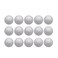 Crafjie Craft Foam Balls 3 Inches in Diameter 15Pack Smooth Polystyrenets Foam Ball for Decoration Household School Projects DIY Arts and Craft White