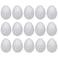 Crafjie Foam Eggs 15pcs 315 Inch 8cm White Craft Foam Eggs Smooth for Spring Easter Halloween Christmas Holiday Crafts Making Handmade DIY Painting School Projects