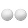 Crafjie 2PCS 6 Inches Craft Foam Balls Smooth Foam Balls for Crafts White Round Polystyrene Foam Balls for DIY Arts and Crafts Drawing Ornaments School Modeling