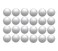 Crafjie 4 Inch Craft Foam Balls 24Pack Supplies Foam Balls for Christmas DIY Arts and Crafts Smooth Polystyrene Foam Ball for Decoration Household School Projects White