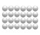 Crafjie 4 Inch Craft Foam Balls 24Pack Supplies Foam Balls for Christmas DIY Arts and Crafts Smooth Polystyrene Foam Ball for Decoration Household School Projects White