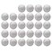Crafjie 28Pack Craft Foam Balls 2 Inches in Diamete Smooth and Durable Foam Balls for DIY Crafting and Decoration White