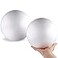 DIYASY 8 Large White Foam Balls2 Pack Giant Foam BallsSmooth Solid Craft Balls for Christmas DIY Ornaments