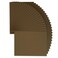 Do&Acirc;&sup2;ping 9 x 12 Inch Brown Foam Sheets Crafts 2mm Thick 25 Pack Premium Brown Foam Papers Set for CraftingDIY ProjectClassroom Scrapbooking 3D Card Making