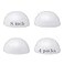 Evershine 8 Craft Foam Half Ball Smooth Half Foam Polystyrene Balls for Craft and Project Pack of 4