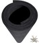 The Foamory Shape Retention EVA Cosplay Foam 8mm Thick Black XLarge 35x59 High Density EVA Craft Foam Sheets Premium 85 kgm3 Heat Shape Material for DIY Comic Con or Halloween Costumes