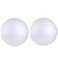 CCINEE 2PCS 79 Inch White Foam Balls Polystyrene Craft Balls Foam Balls for Art Craft Household School Projects and Christmas Easter Party Decorations