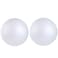 CCINEE 2PCS 79 Inch White Foam Balls Polystyrene Craft Balls Foam Balls for Art Craft Household School Projects and Christmas Easter Party Decorations