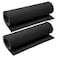 AMZQNART 2Pcs EVA Foam 5mm Cosplay Foam Roll16 x 59in Black Suitable for Large Foam Cosplay Modeling DIY Projects Crafts Ultra High Density 90 kgm3