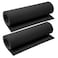 AMZQNART 2Pcs EVA Foam 5mm Cosplay Foam Roll16 x 59in Black Suitable for Large Foam Cosplay Modeling DIY Projects Crafts Ultra High Density 90 kgm3