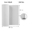 AMZQNART EVA Foam 5mm Cosplay Foam Roll 16 x 59in65sqftWhite Suitable for Large Foam Cosplay Modeling DIY Projects Crafts Ultra High Density 90 kgm3