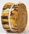 Soimoi 40Pcs Tie Dye Print Cotton Precut Fabrics for Quilting Craft Strips 25x42inches Jelly Roll Yellow