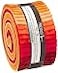 Robert Kaufman Lunn Studios Artisan Batiks Prisma Dyes Lava Flow Roll Up 40 25inch Strips Jelly Roll Fabrics RU37240